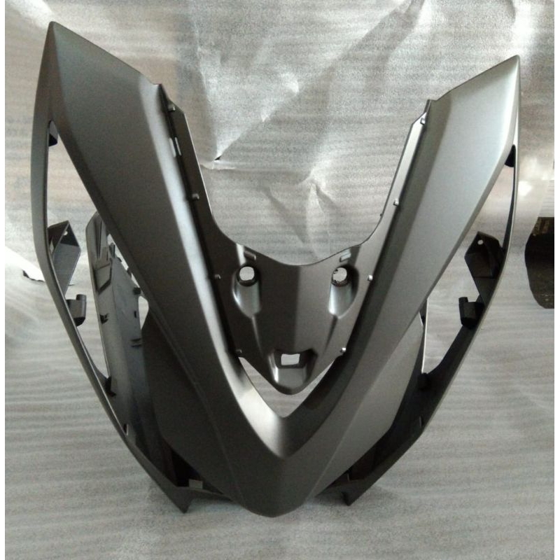 Cover Tameng Depan Dark Silver Honda BeAT K1A 64301K1AN00MBS