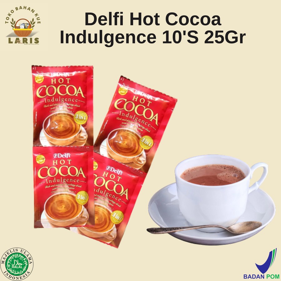 

DELFI HOT COCOA INDULGENCE 10@25 GRAM