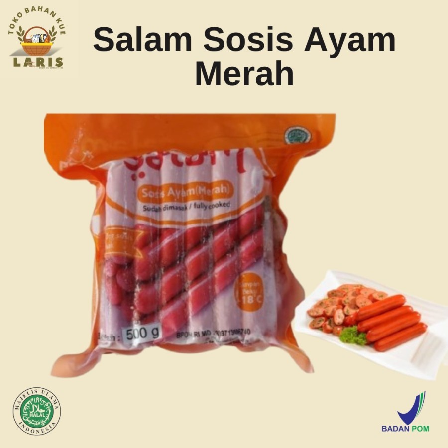 

SALAM SOSIS MERAH 750 GRAM