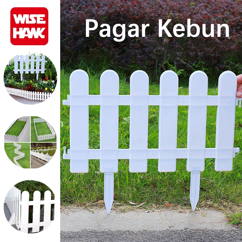 Alat Dekorasi Taman Pagar plastik|Pagar Plastik PVC Putih Pagar Jalan Masuk Gerbang Dekorasi DIY Pag
