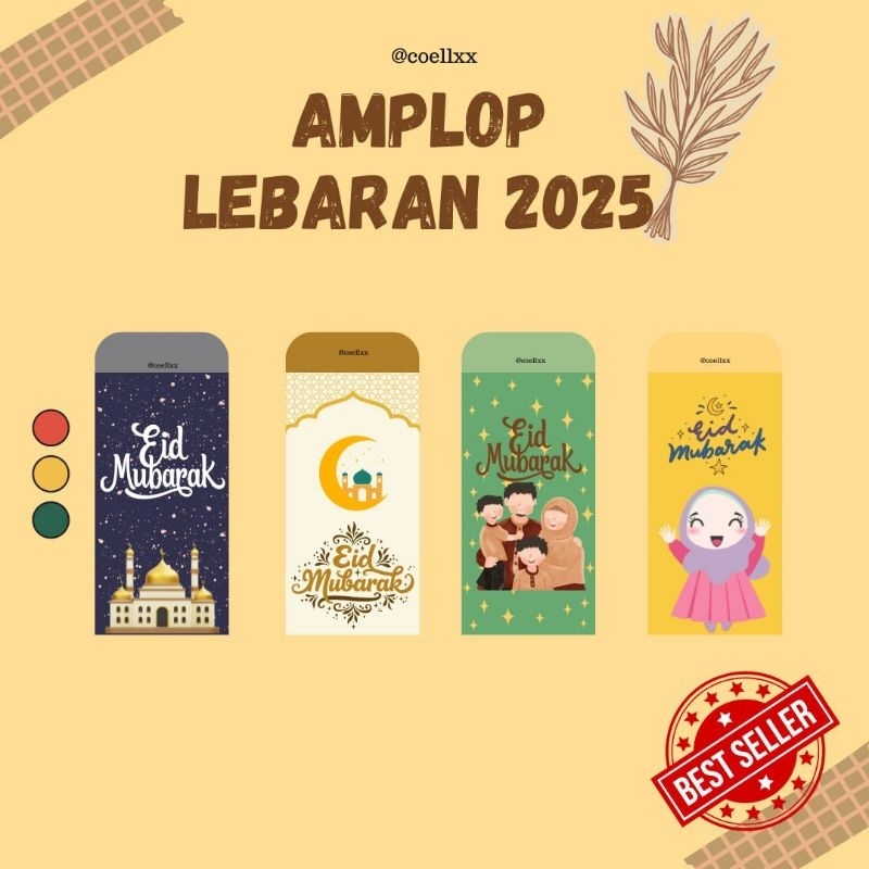 

Amplop Lebaran 2025 Isi 12 Lembar Murah