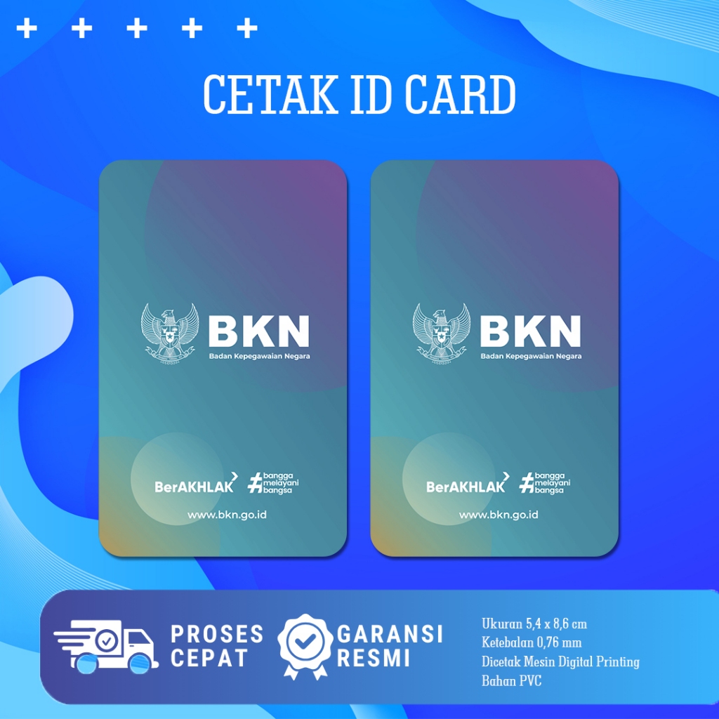 

CETAK MEMBER ID CARD PEGAWAI BAHAN PVC