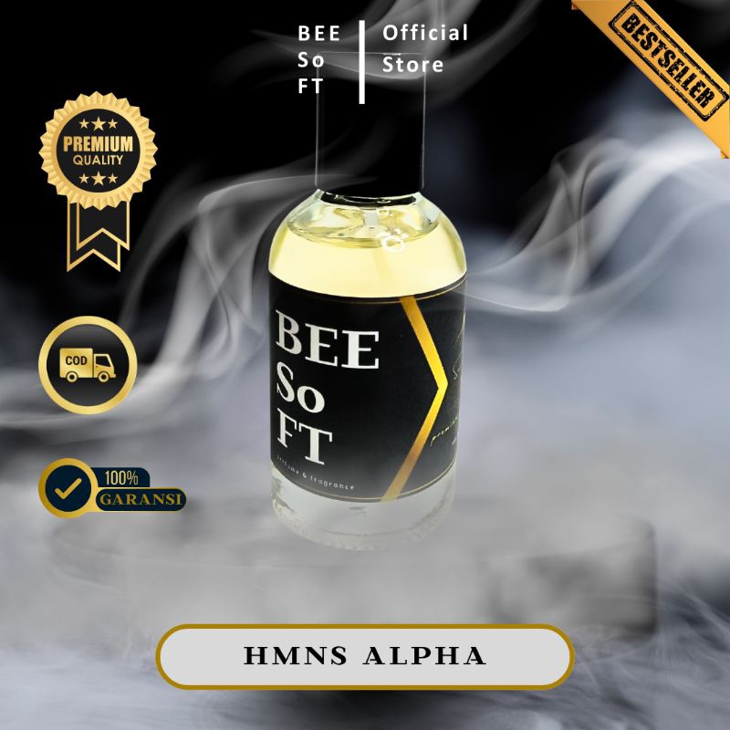 Beesoft Eau de Perfume HMns Alpha inspired Parfum Bestseller Pria Awet Tahan Lama
