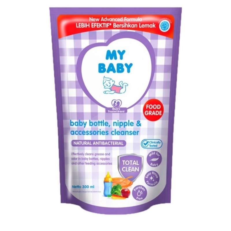 My Baby Sabun Cair Pencuci Botol & Dot Bayi 300ml