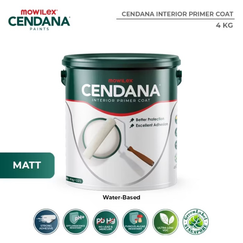 CENDANA INTERIOR PRIMER COAT | CAT DASAR INTERIOR CENDANA