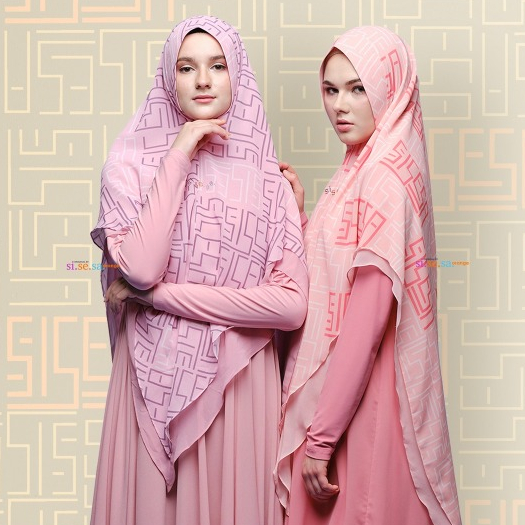 [SILMIKAFF] SiSeSa Khimar Berkha Vol 12-Gamis Jilbab Hijab Syari Original Si.Se.Sa