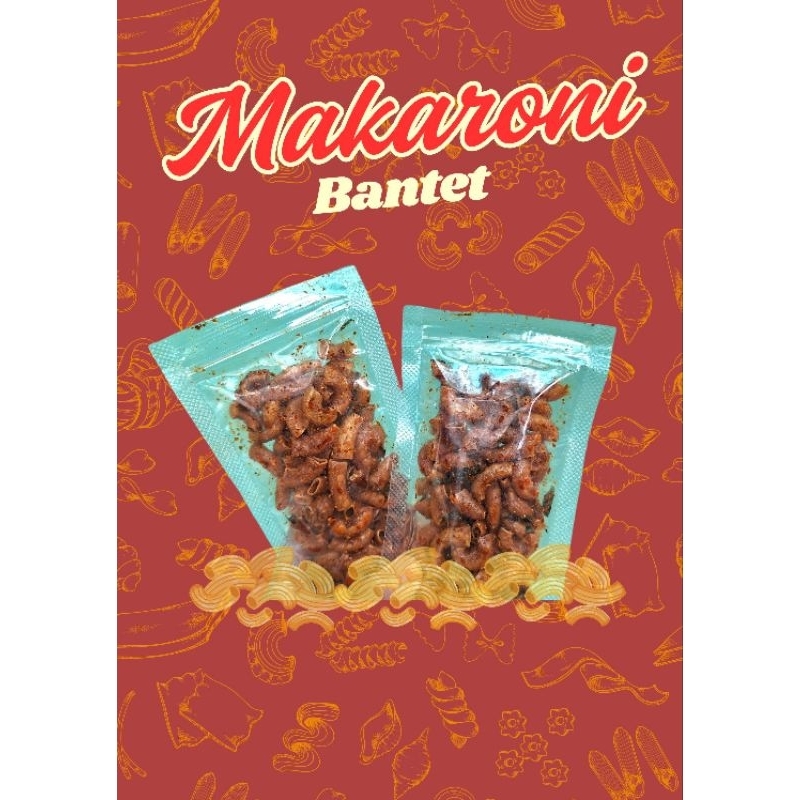 Makaroni Bantet | Makaroni pedas|Cemilan micin