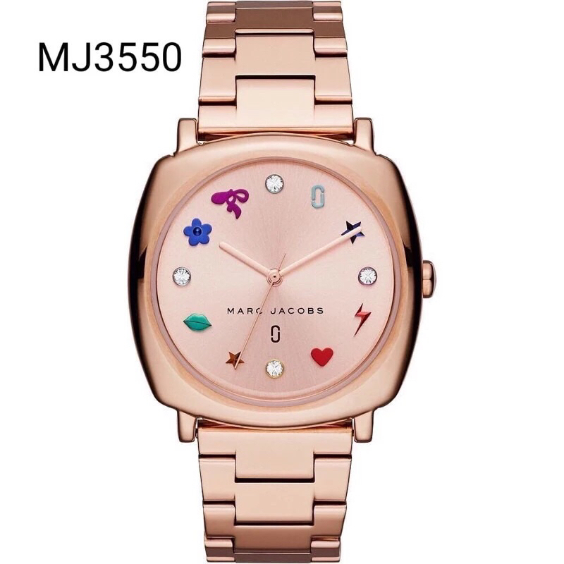 preloved Marc jacobs mandy MJ 3550 rosegold