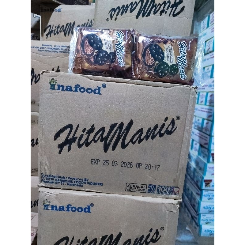 

hitam manis 1 dus, 36 pack