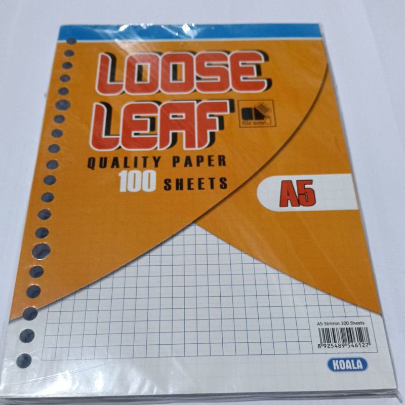 

Binder Kotak Kotak Matematika A5 100sheets
