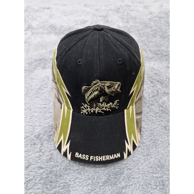 Topi ikan bass fisherman