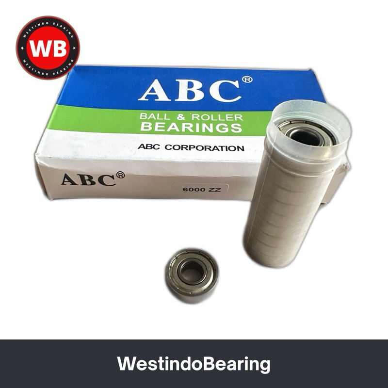 Bearing Sepeda 6000 ZZ ABC Laher Laker Lahar 6000Z
