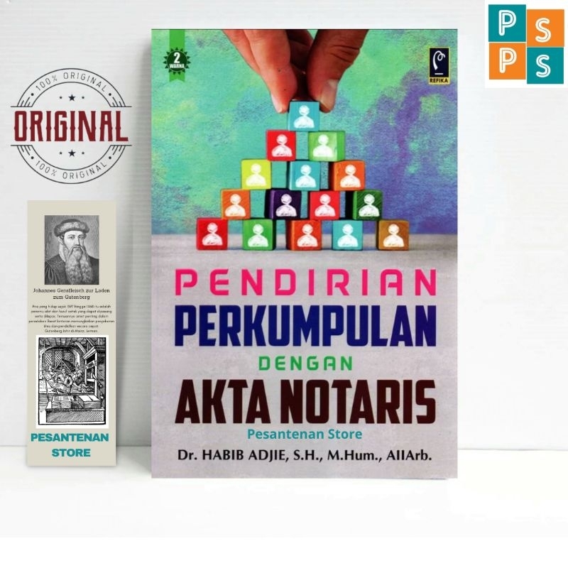 BUKU PENDIRIAN PERKUMPULAN DENGAN AKTA NOTARIS RFK24