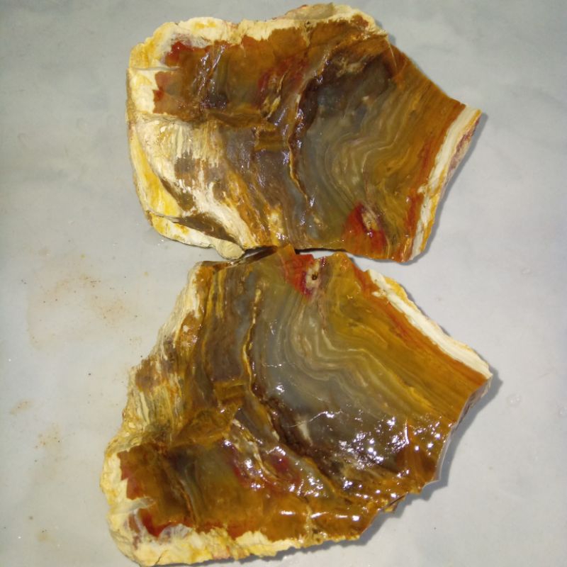 Original Batu Akik Motif Kristal Way Kanan