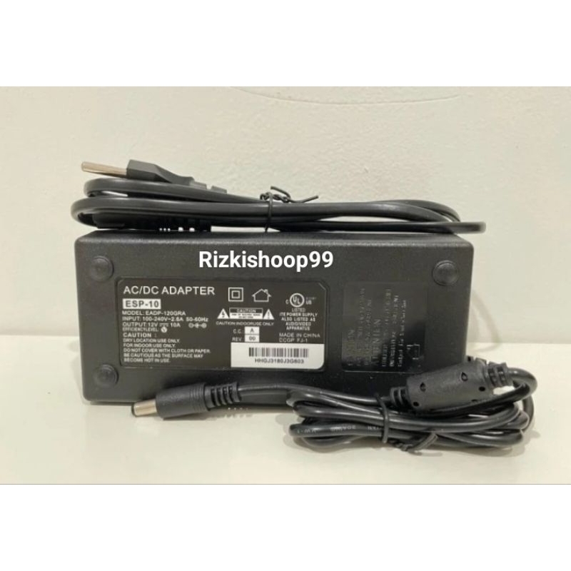Adaptor 12V 10A Murah / Adaptor DC 12V 10 Ampere Murah