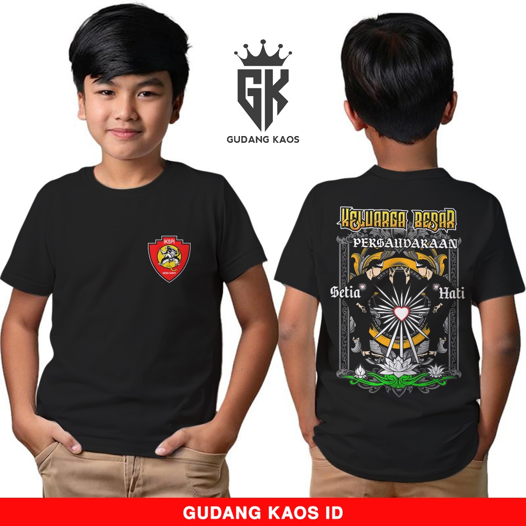 Gudang Kaos Keluarga Besar Persaudaraan Setia Hati Terate 5 - Kaos PSHT Anak - Kaos Anak Usia 1 Tahu