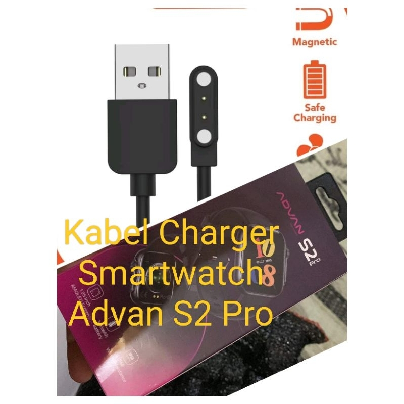 Promo 7.7 Kabel Jam Advan S1 S2 Pro Advan S1 V2 Advan S1 Taqwa Kabel Charger Magnetic Smartwatch