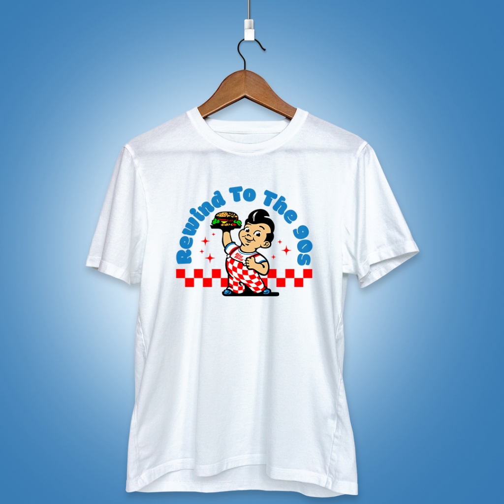 Kaos 90an vintage baju bigboy 90an back to the 90s