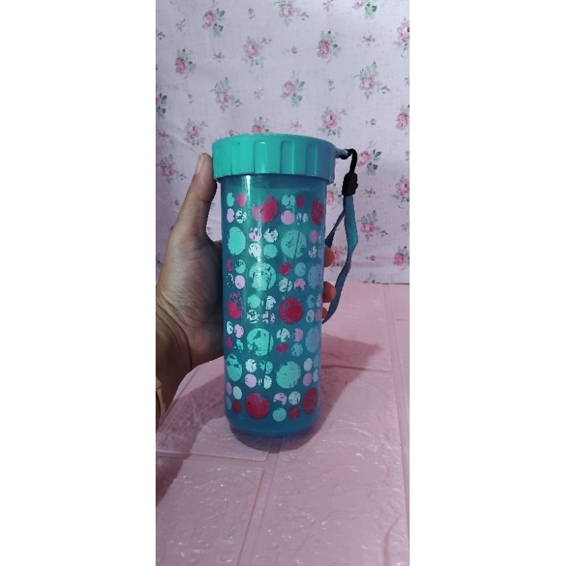 Gelas kristal Polkadot tupperware second