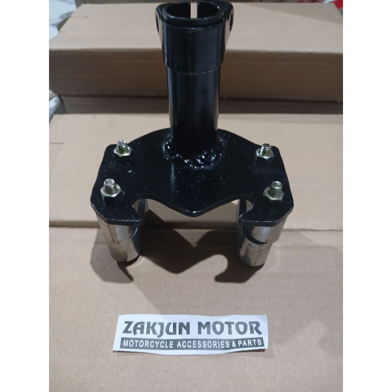 promo dudukan stang adaptor peninggi stang trail universal motor