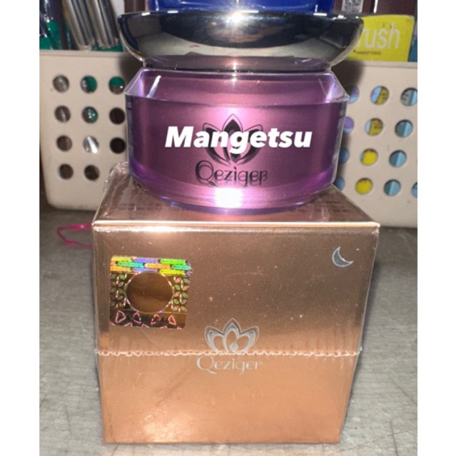 QEZIGER LUMINESSE WHITENING CREAM FLEK HITAM MEMBANDEL KRIM SIANG MALAM KRIM PENCERAH WAJAH