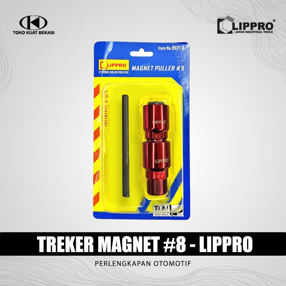 LIPPRO Treker Magnet (Magnet Puller) #8 / Hybrid Multi Fungsi Serbaguna Semua Motor