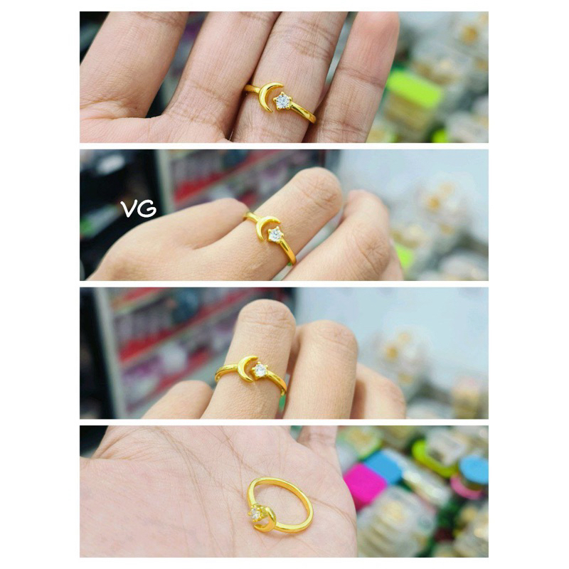 Cincin fleksibel yaxiya new pp679 - yaxiya jewelry 24k