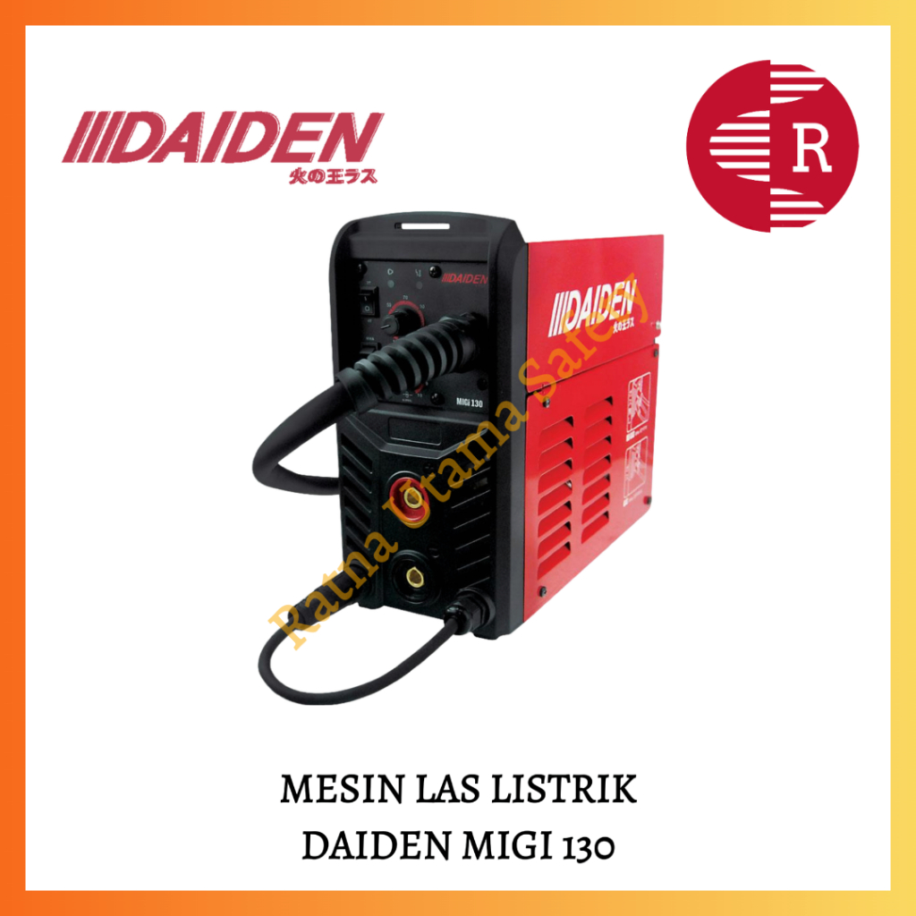 MESIN LAS LISTRIK DAIDEN MIGi 130 INVERTER WELDING MACHINE MIG 130