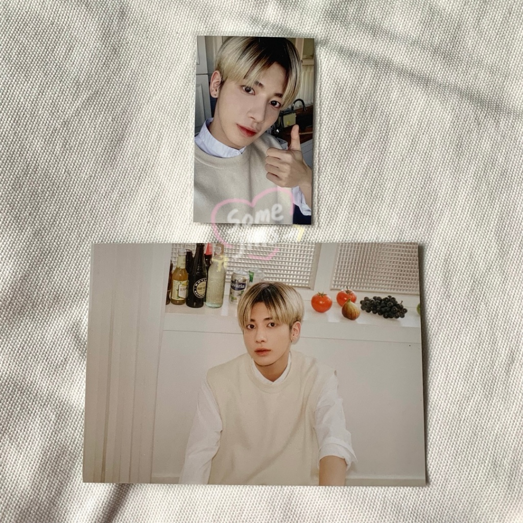 TXT pc moakit v3 log off taehyun + postcard set Tomorrow x Together membership Photocard moa kit