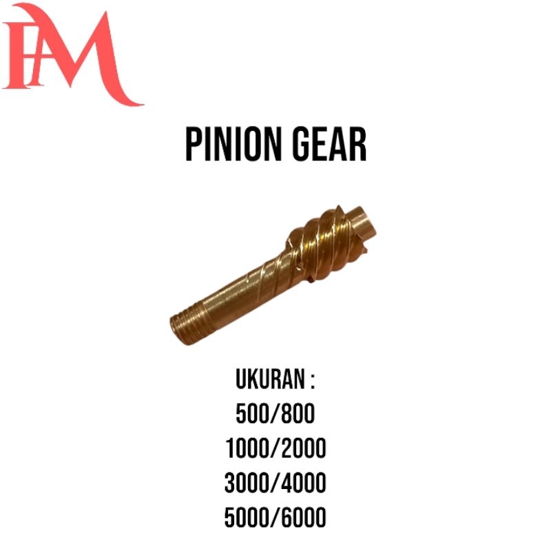 SPAREPART REEL PINION GEAR / GIGI NENAS / SPAREPART PANCING