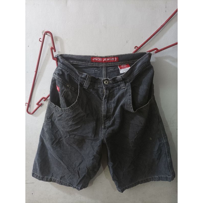 JNCO Jeans Celana Pendek Hitam Second