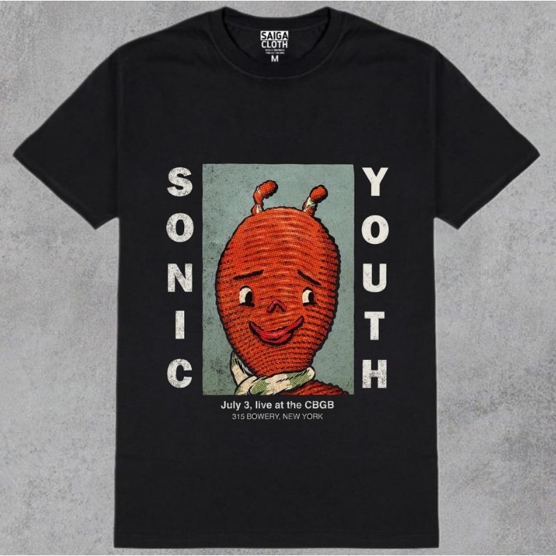 Tshirt Vintage band Sonic youth premium cotton