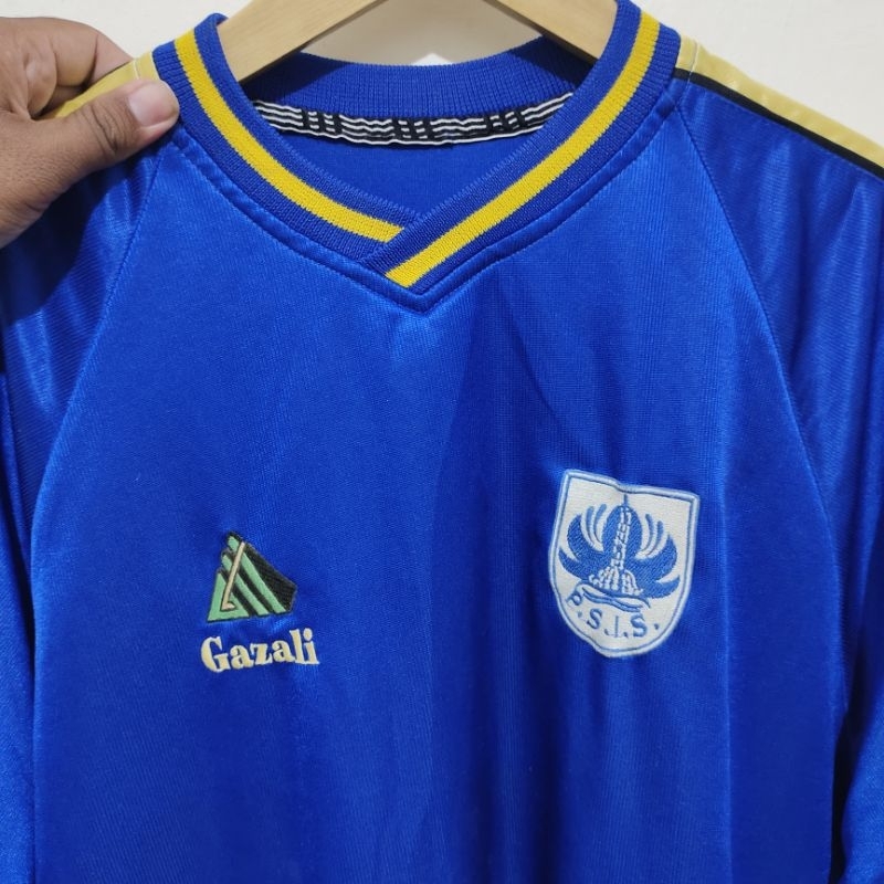 (RARE) Jersi Vintage Ligina PSIS Semarang 2001 Apparel Gazali