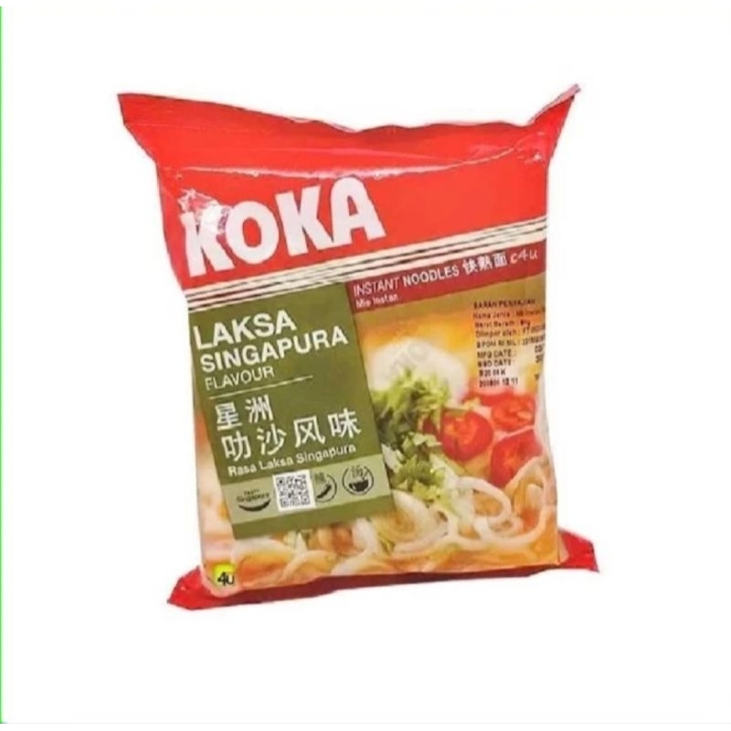 

Koka Instant Noodles Laksa Singapore (90 Gr)
