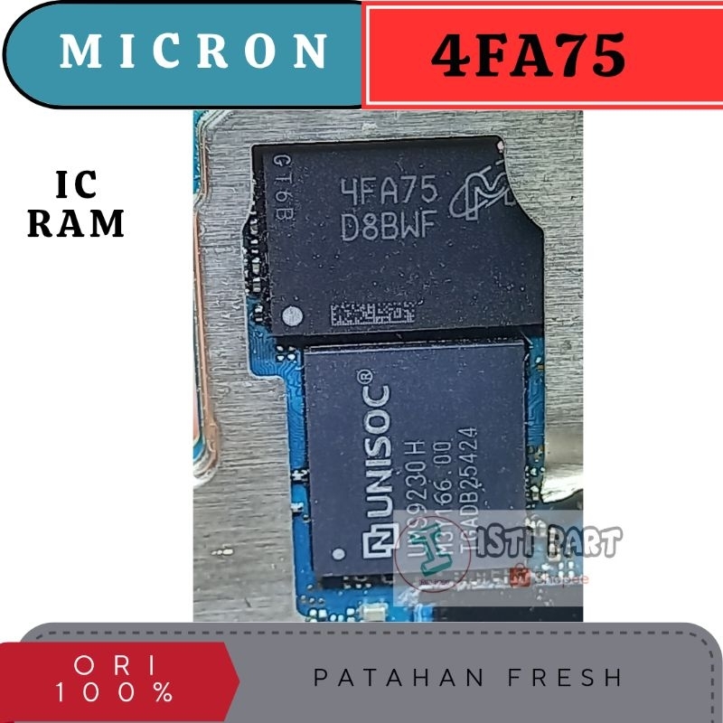 IC RAM MICRON 4FA77 MESIN PATAHAN FRESH
