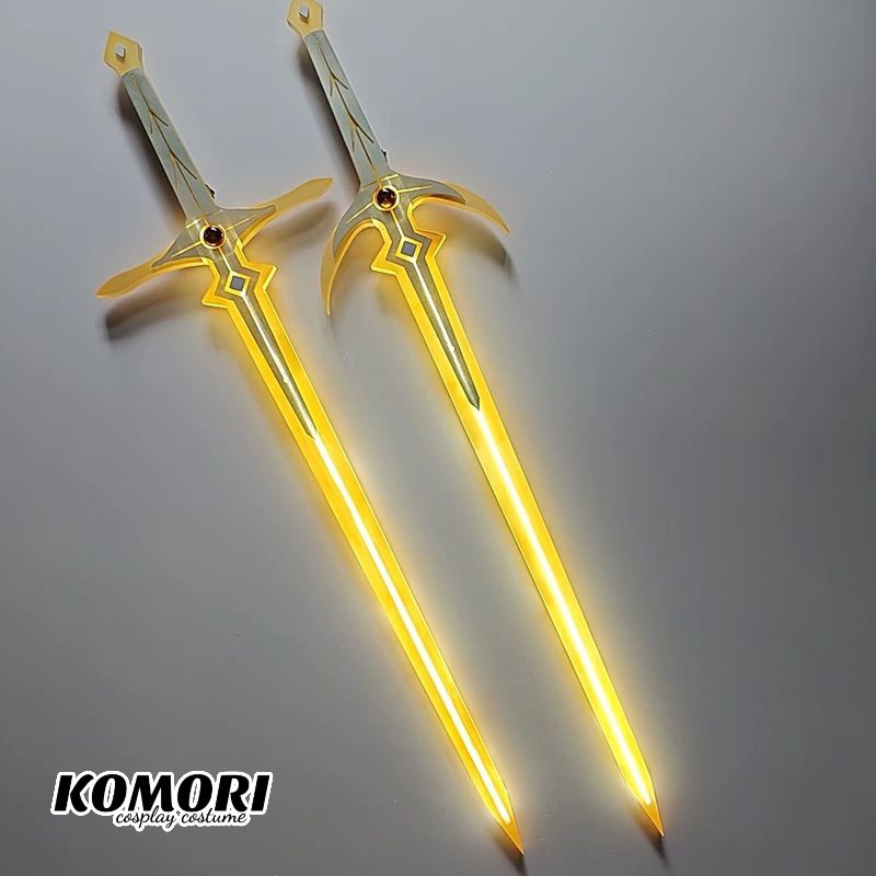 Traveler Lumine Aether | Genshin Impact Sword Cosplay