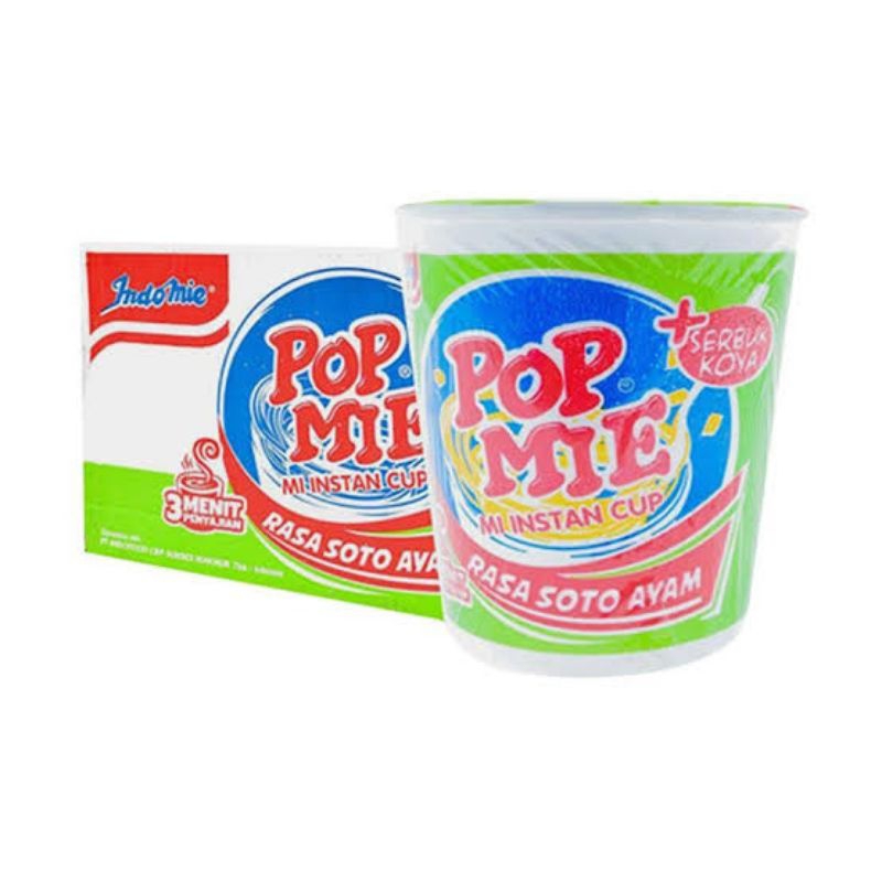 

POP MIE RASA SOTO ISI 1 KARTON / POP MIE SOTO ISI 1 DUS (24 PCS)