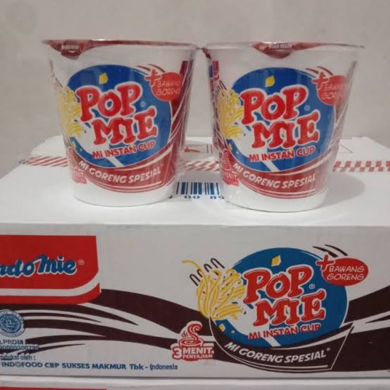 POP MIE GORENG SPESIAL ISI (12 PCS) / POP MIE RASA GORENG SPESIAL ISI 1 DUS (12PCSX75GR)