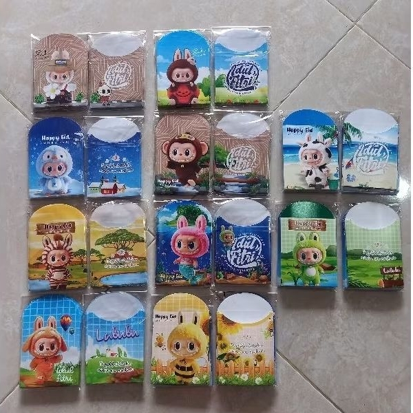 

amplop lebaran medium (7x11cm)/ amplop labubu / amplop muslim