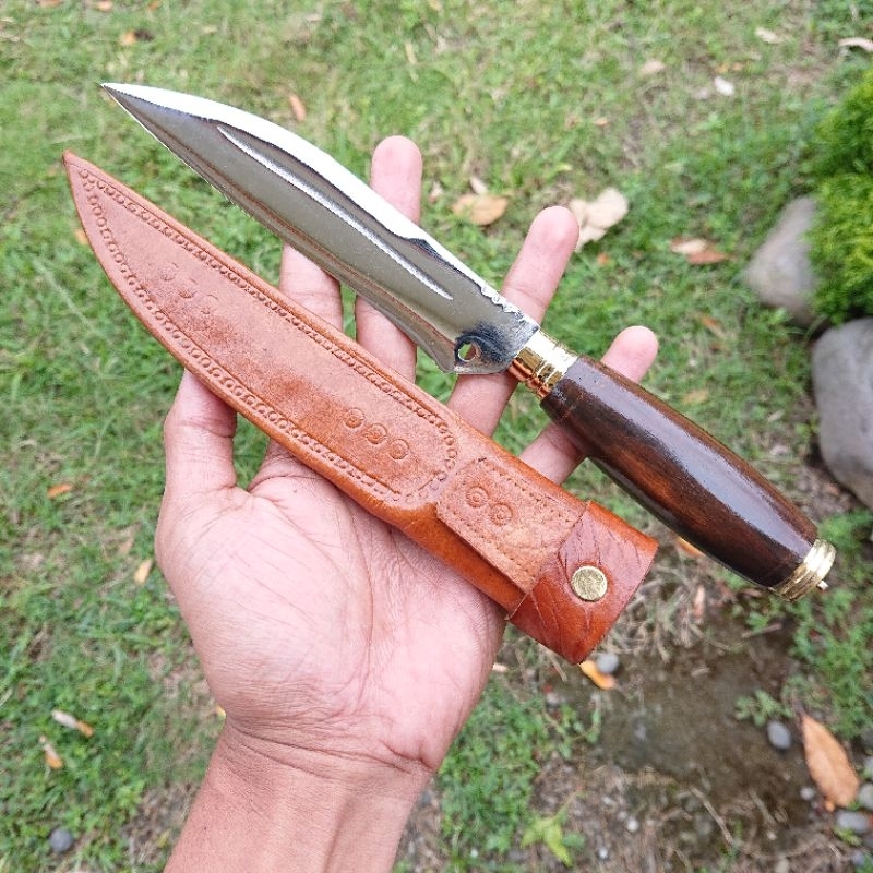 pisau motif ukir 15 cm baja per