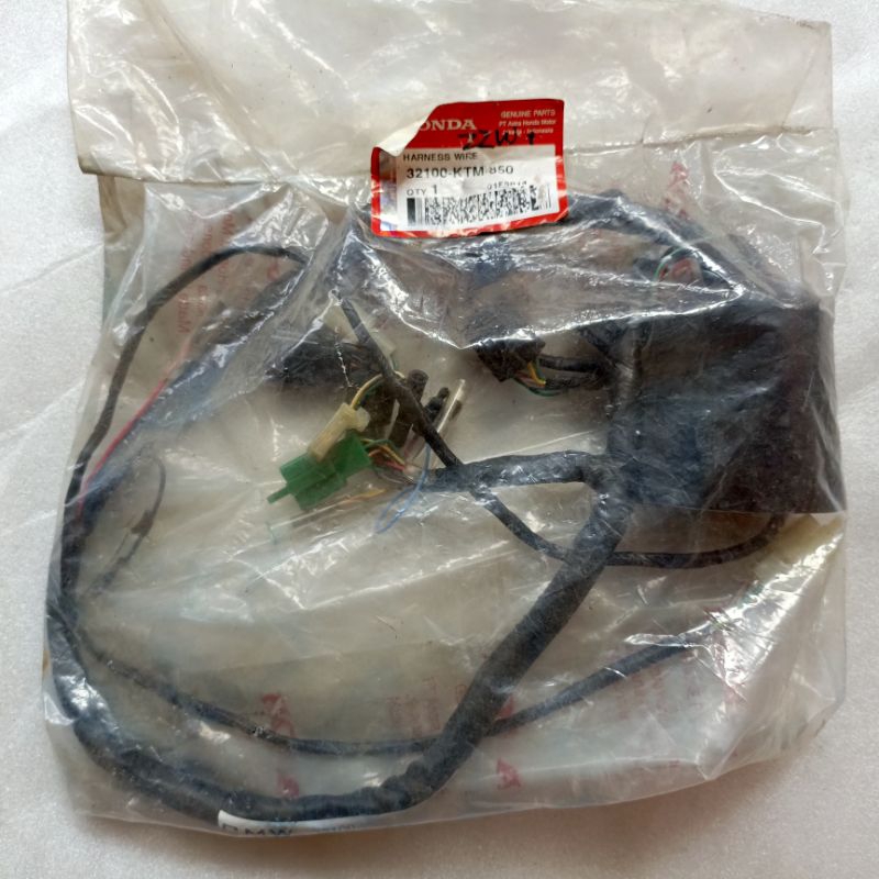 HARNESS WIRE KABEL BODY HONDA SUPRA X 125 OLD ORIGINAL 32100KTM850