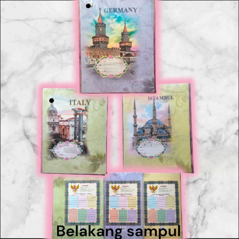 

ATK❤️ sampul buku kertas bergambar
