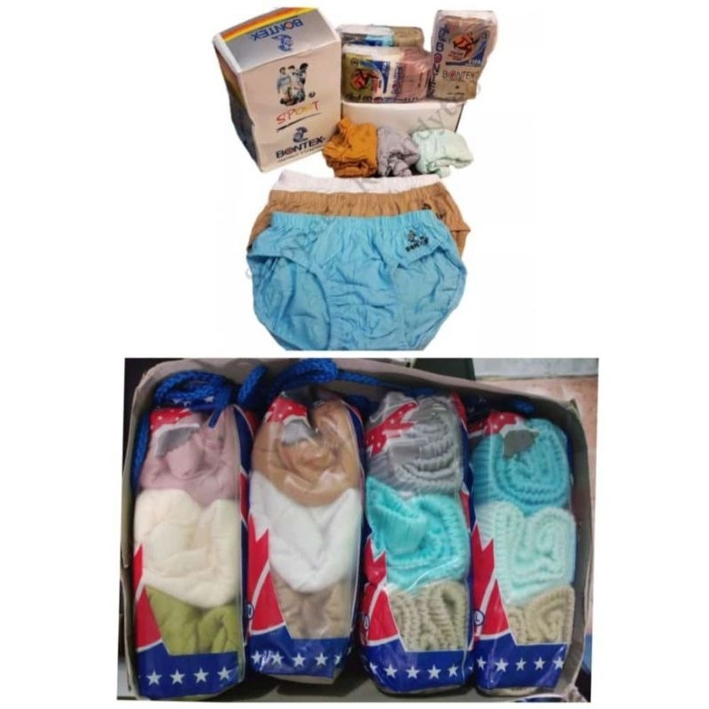 Bontex isi 3 CELANA DALAM PRIA BONTEX TAS