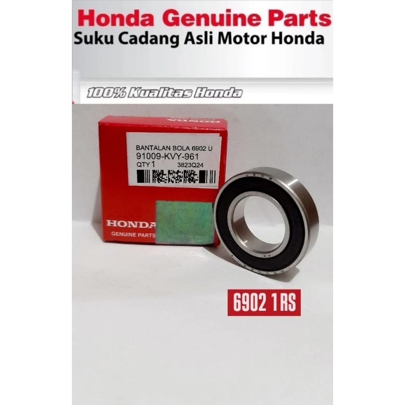 Laher Bearing 6902 RS Original Honda AHM KVY