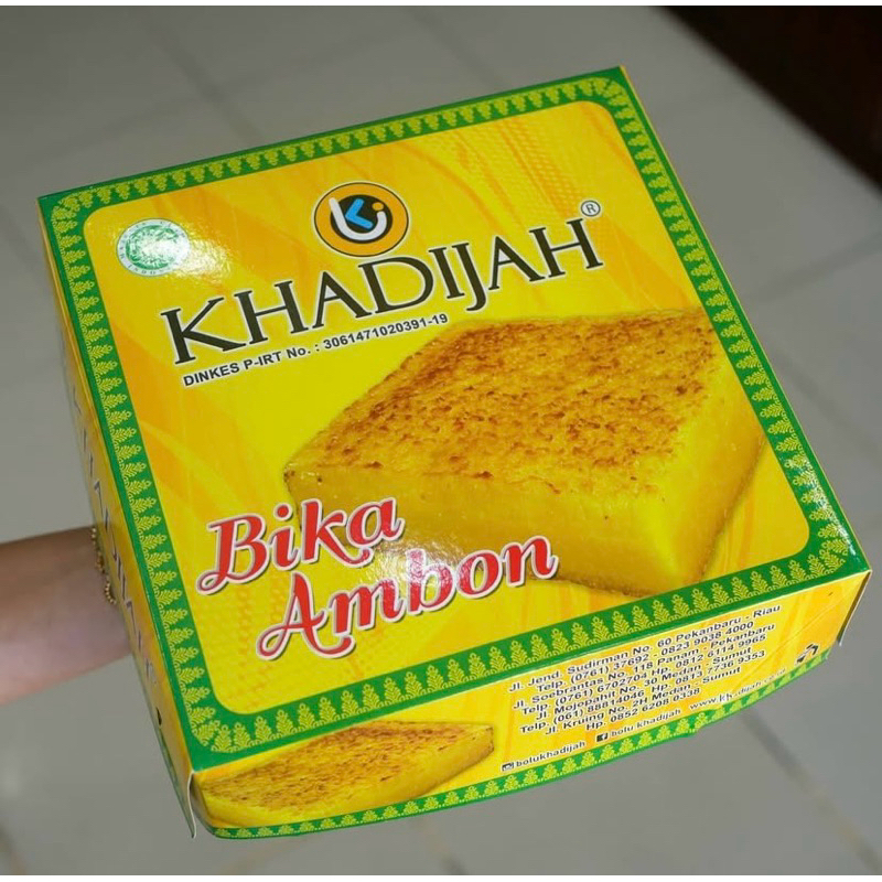 

Bika Ambon Khadijah Original Asli Enak