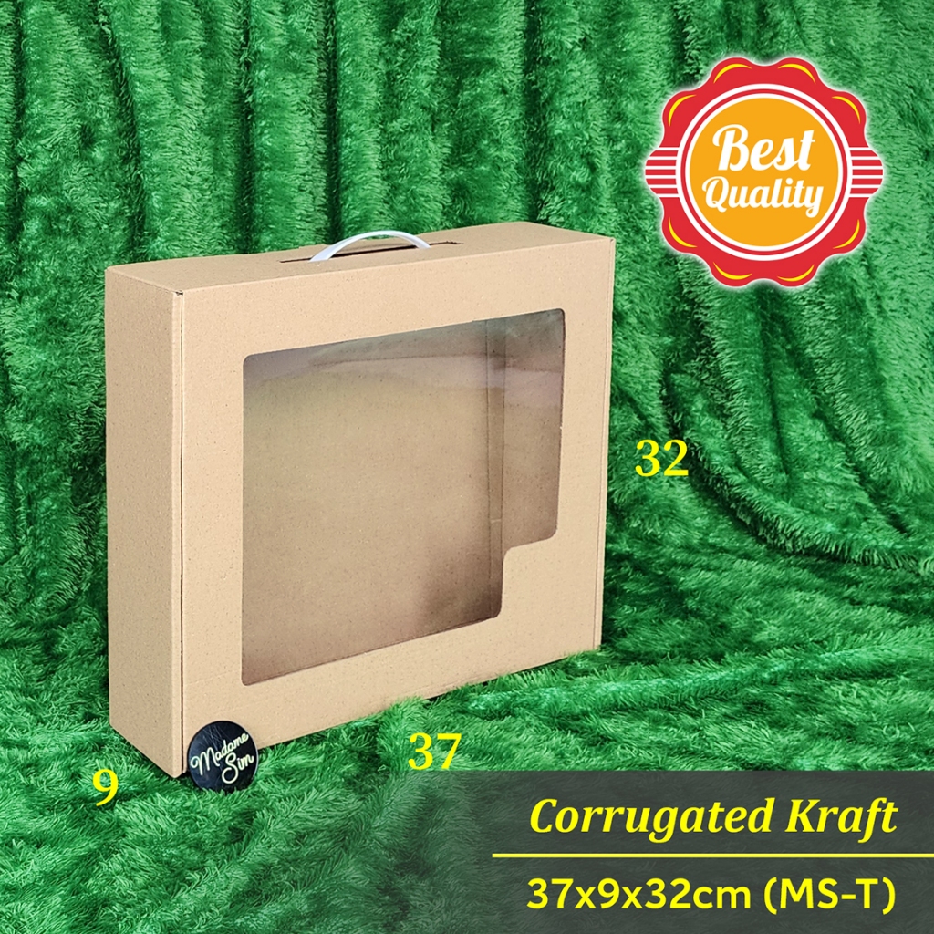 

DUS HAMPERS - GABLE BOX - KOTAK KADO 37x9x32 - MS-T (ISI : 10 PCS)
