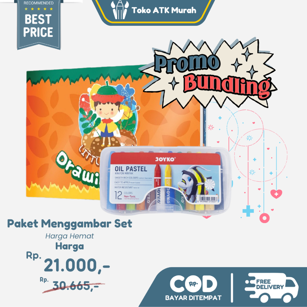 

Paket Menggambar Set Buku Gambar Crayon Mewarnai Coloring Bundling