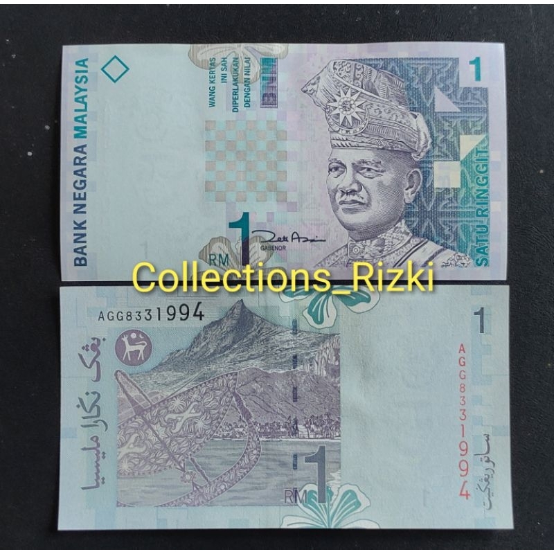 uang asing malaysia 1 ringgit kertas