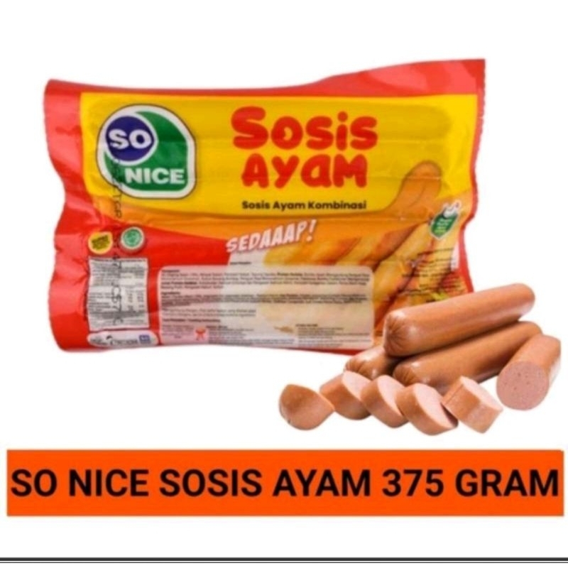 

Sosis So Nice 375gr