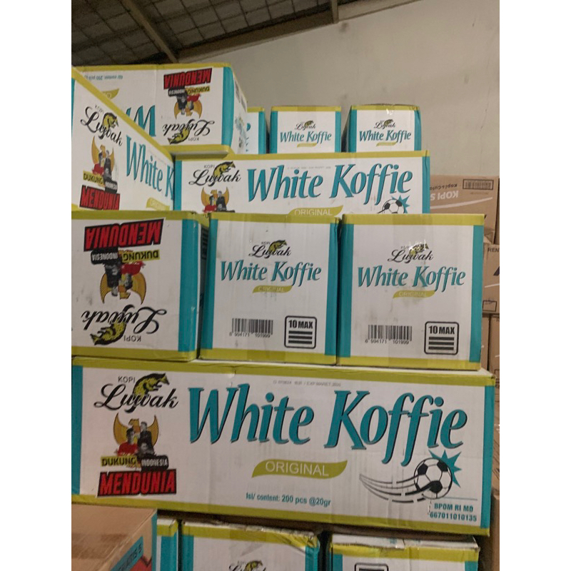 

Luwak White Koffie 1 Dus isi 20 renceng x 20 gram